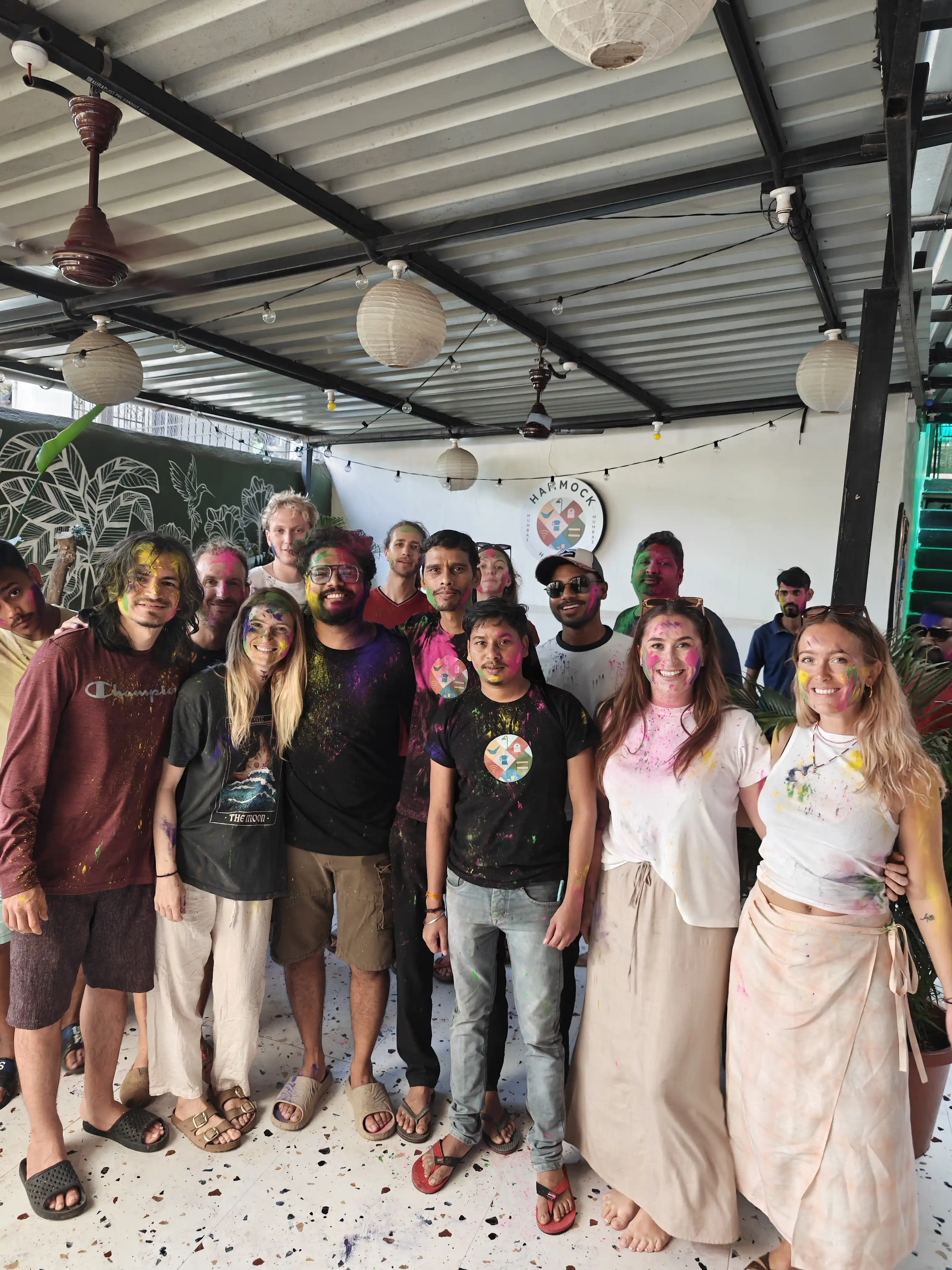 Social spaces at Hammock Hostels