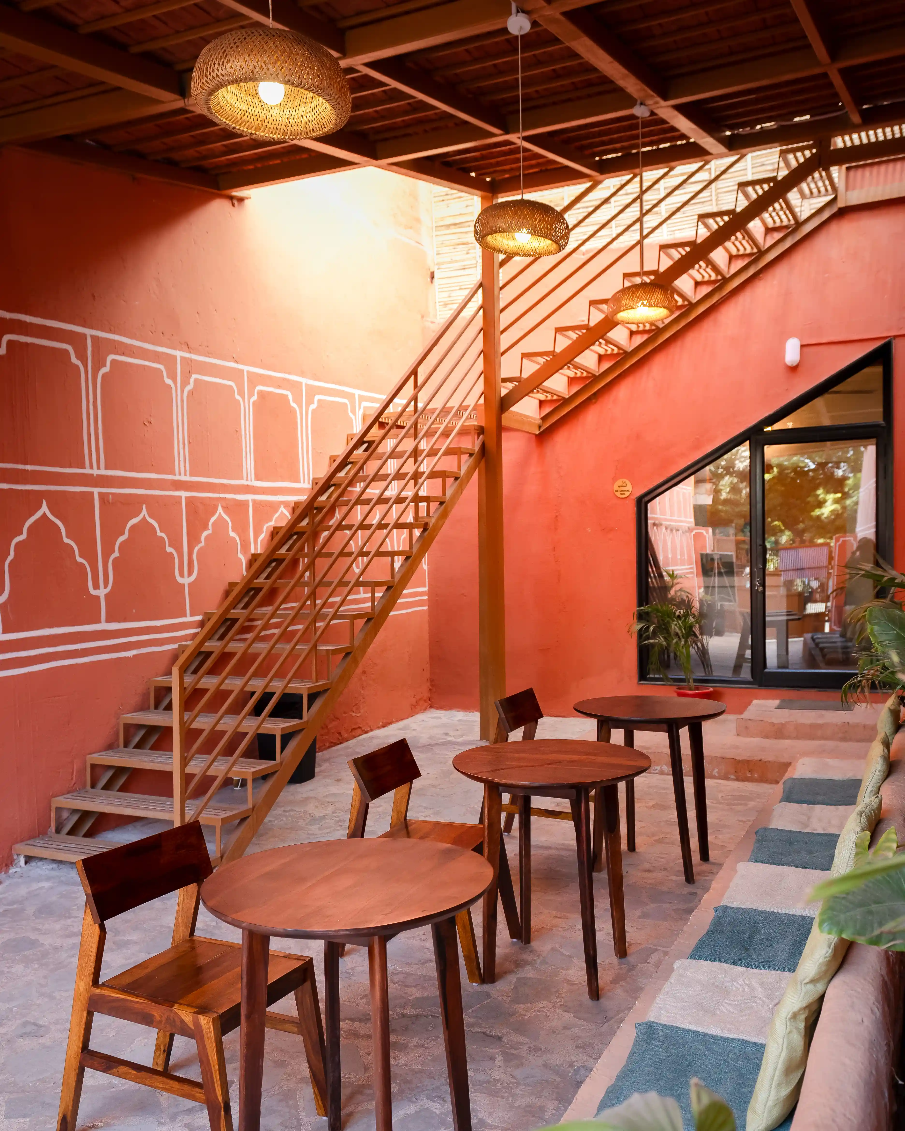 Hammock Hostels Jaipur — rooms and spaces