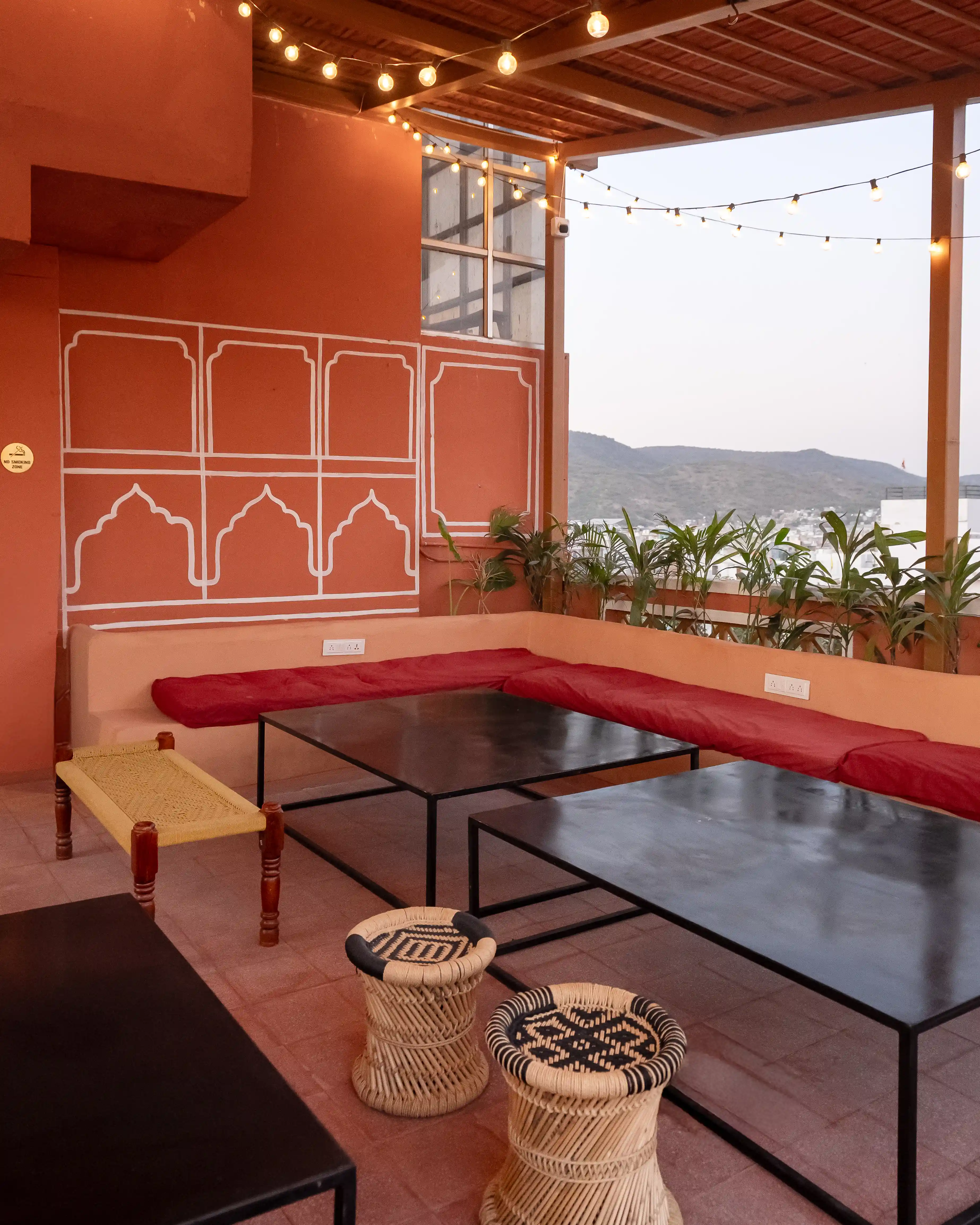 Hammock Hostels Jaipur — rooms and spaces